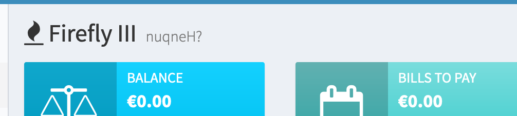 The result in Firefly III